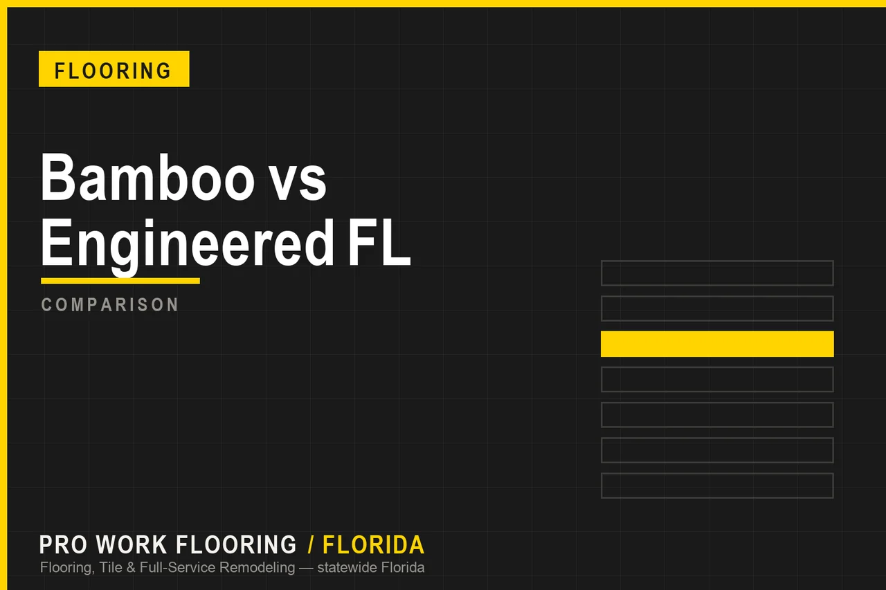 Bamboo vs Engineered FL