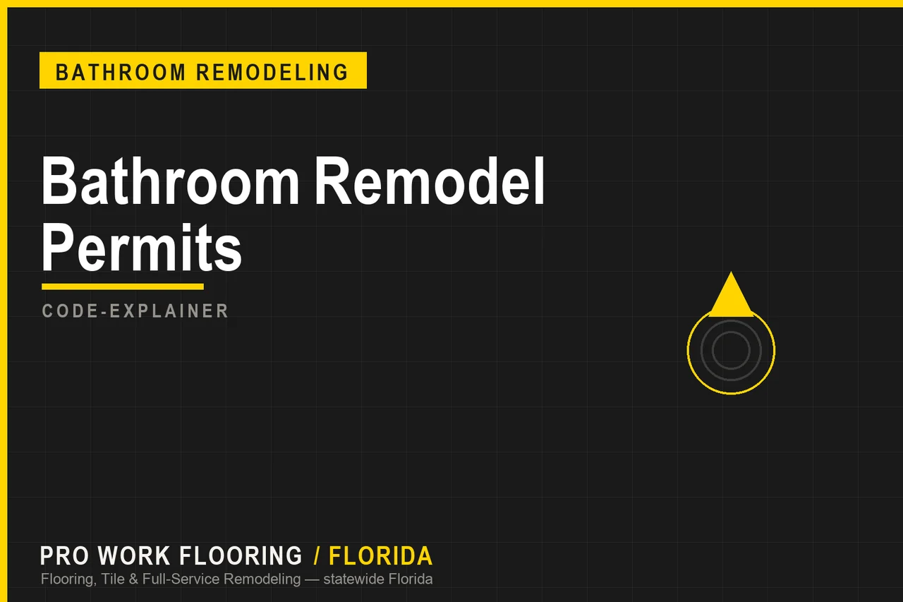 Bathroom Remodel Permits
