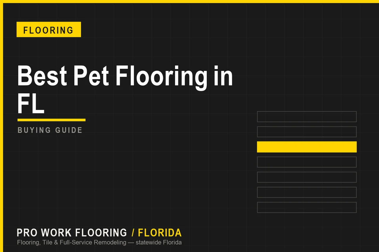 Best Flooring for Dogs in Florida