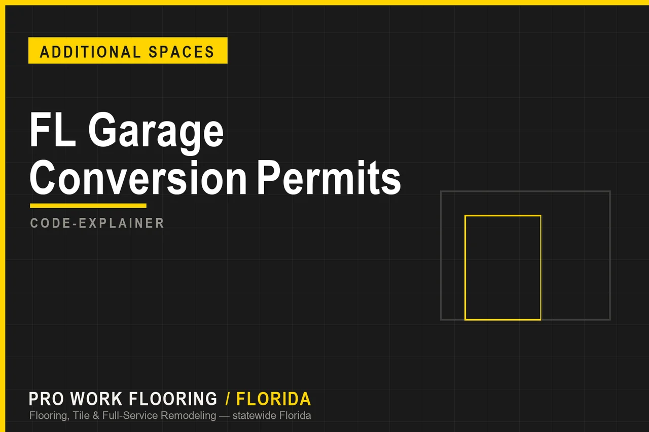 FL Garage Conversion Permits
