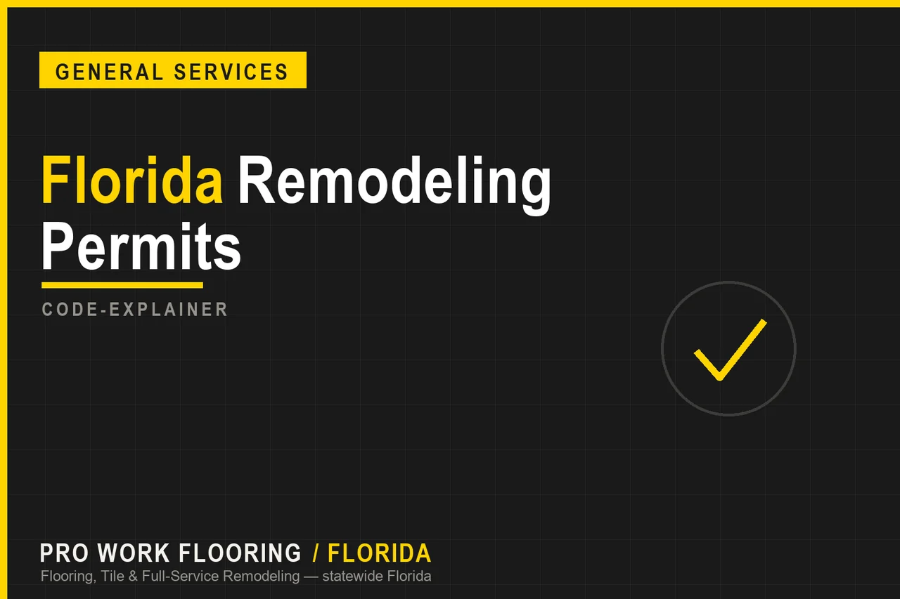 Florida Remodeling Permits