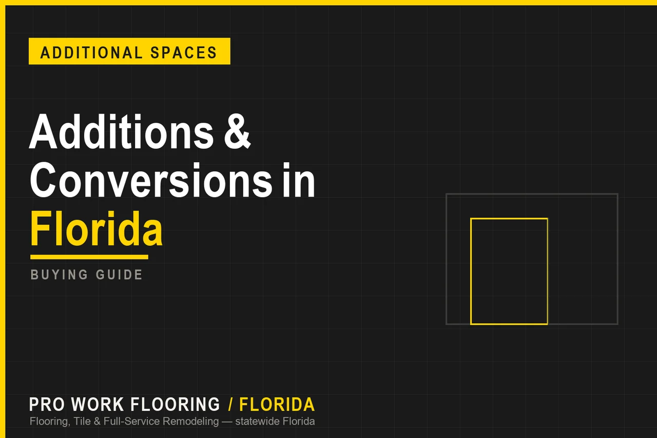 Home Additions and Room Conversions in Florida: The Guide
