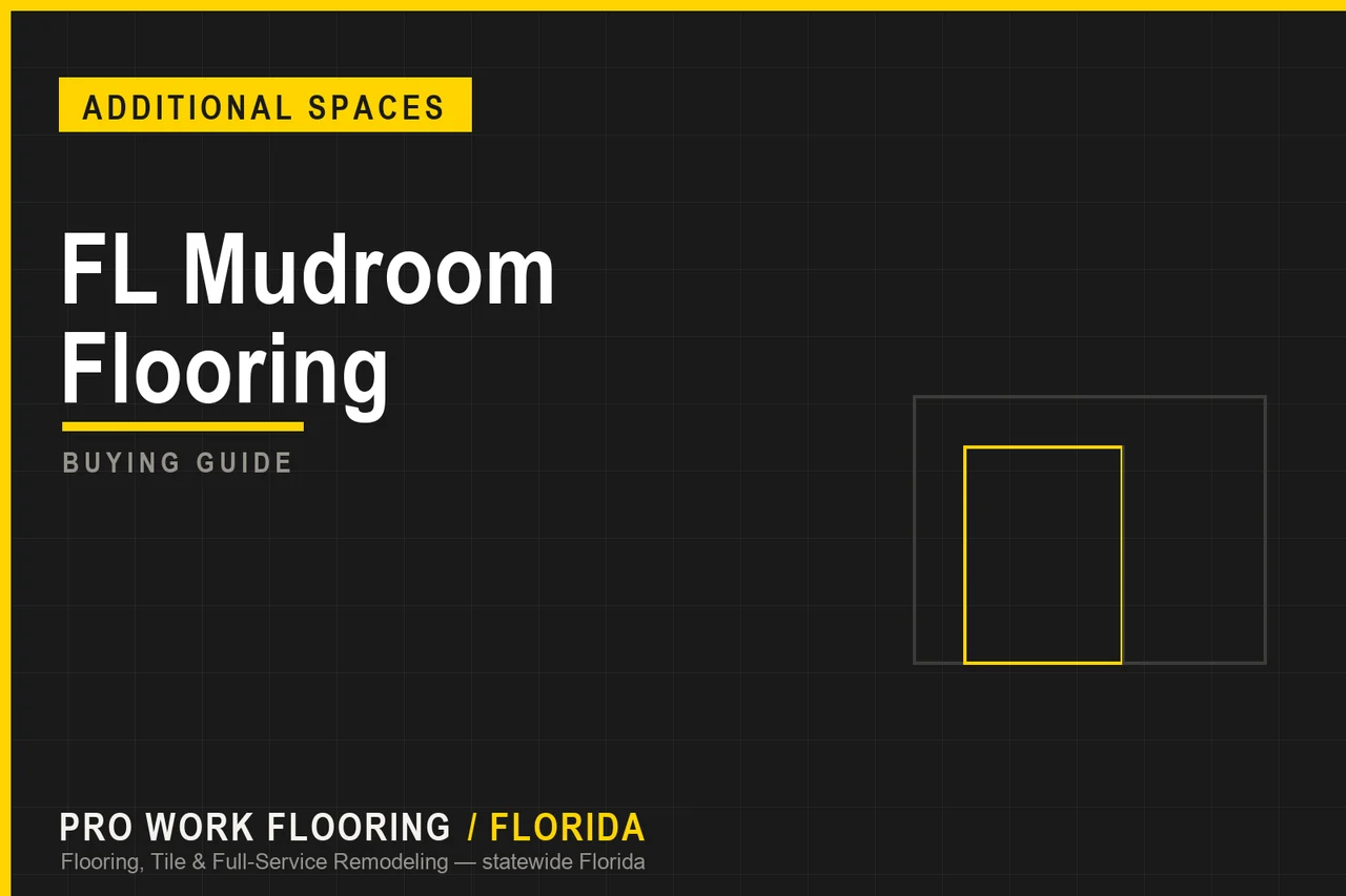 Mudroom and Drop-Zone Flooring in Florida
